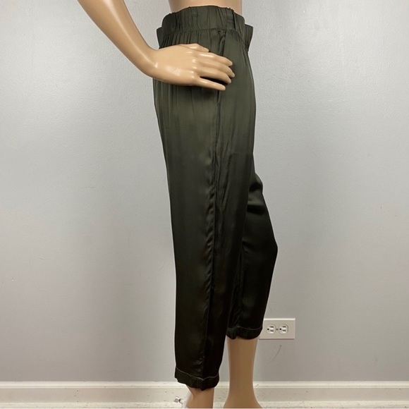 ENZA COSTA REVOLVE SATIN CROPPED PANTS - Picture 6 of 10